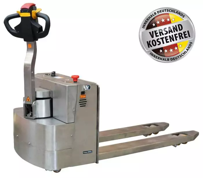 Elektrohubwagen WEHW20 Premium Edelstahl