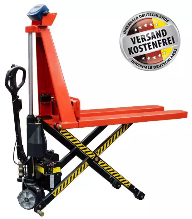 Scherenhubwagen WSHW Premium 10E mit integrierter Waage