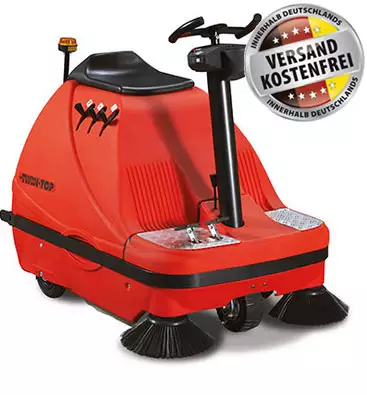 Aufsitzkehrsaugmaschine WTT 1000E