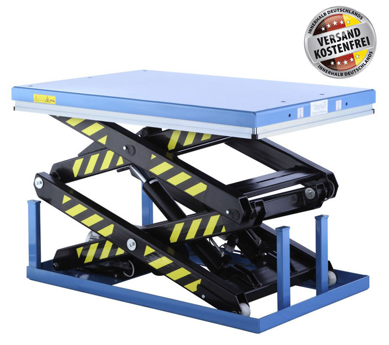 Doppel-Scherenhubtisch WHLD 1000